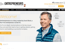 Tablet Screenshot of forentrepreneurs.com